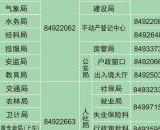 金堂金堂县便民服务电话（含淮口镇便民电话）